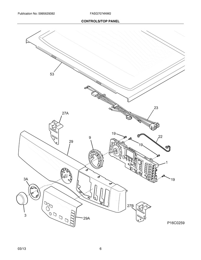 Diagram for FASG7074NW2