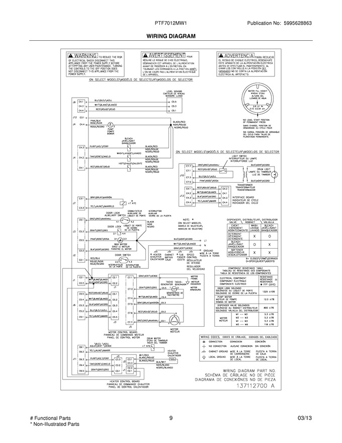 Diagram for PTF7012MW1