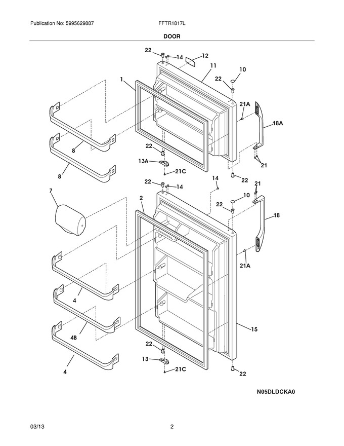 Diagram for FFTR1817LWC