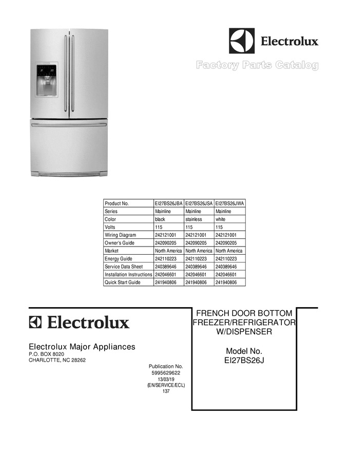 Diagram for EI27BS26JWA