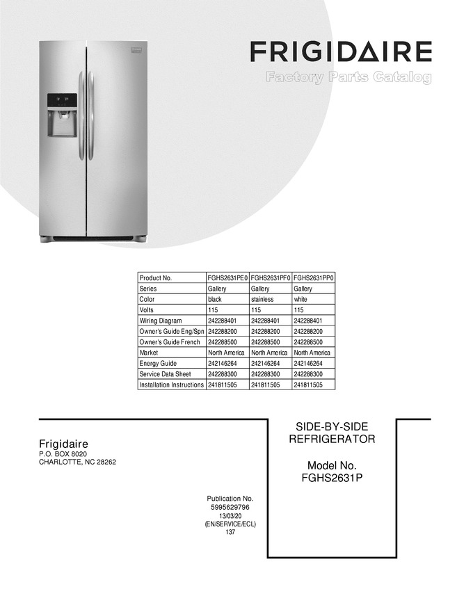 Diagram for FGHS2631PP0