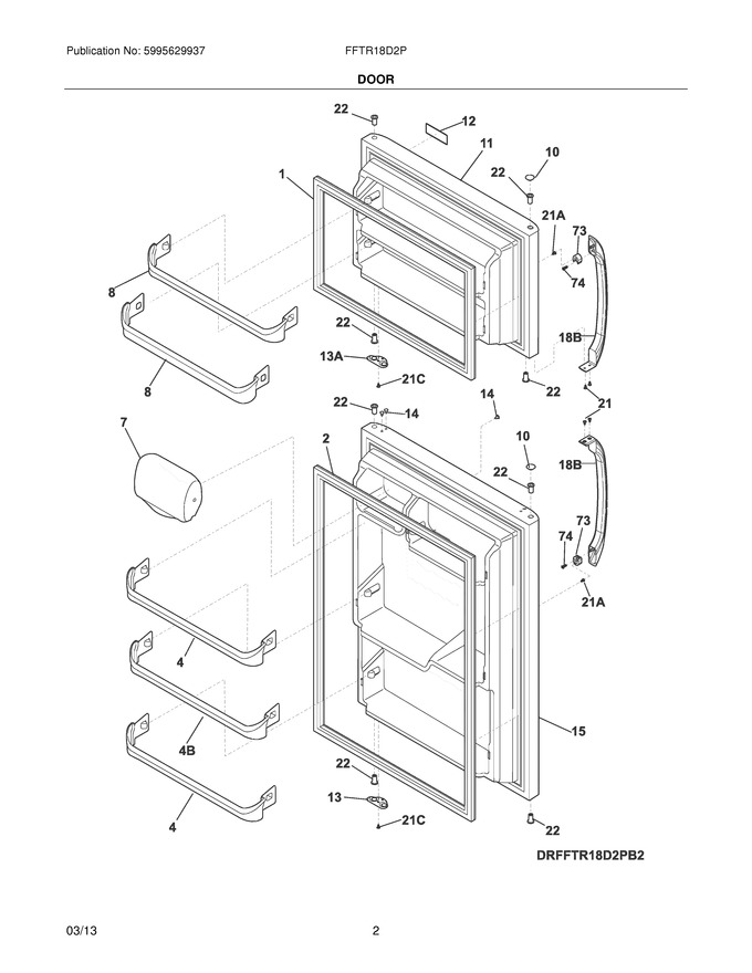 Diagram for FFTR18D2PB2