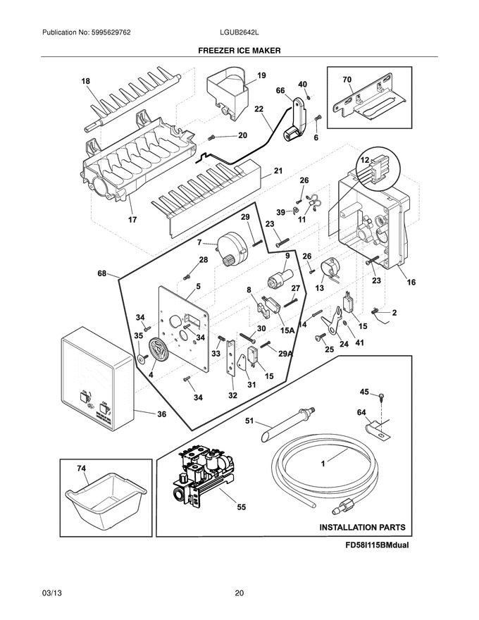 Diagram for LGUB2642LF8