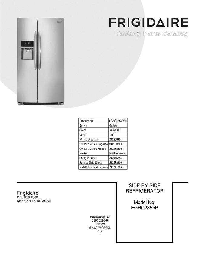 Diagram for FGHC2355PF0