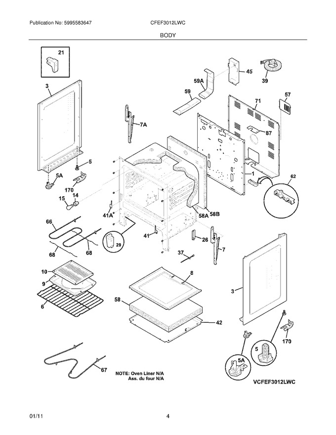 Diagram for CFEF3012LWC