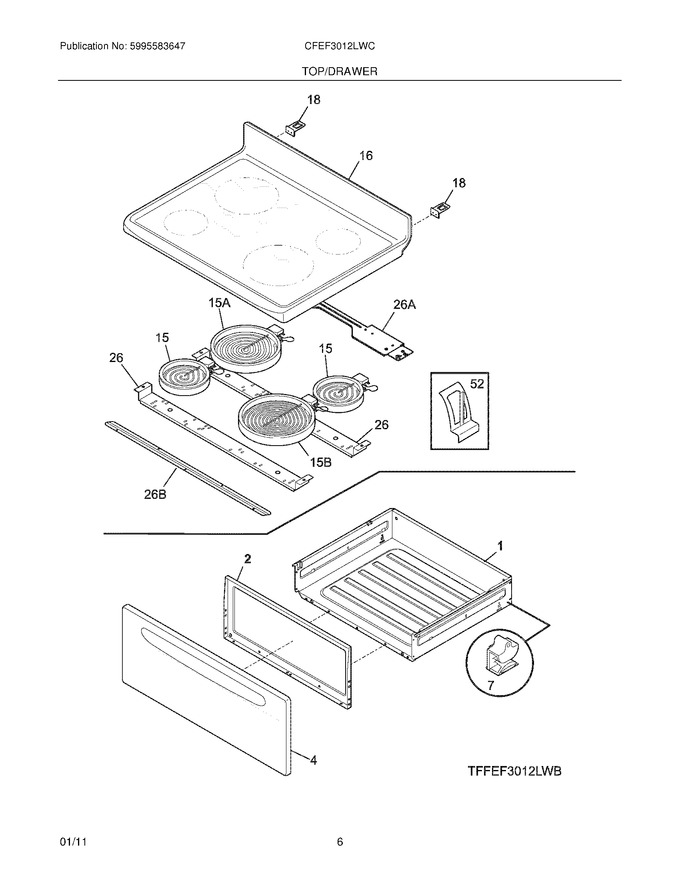 Diagram for CFEF3012LWC