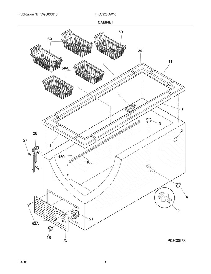 Diagram for FFC0923DW16