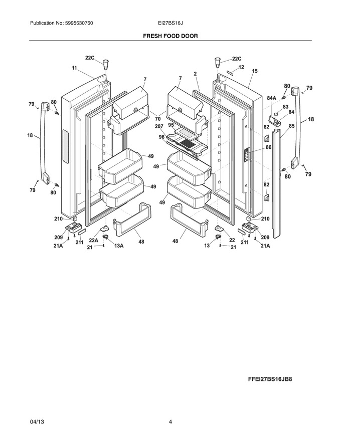 Diagram for EI27BS16JW8