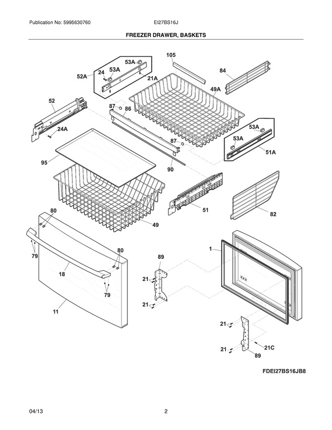 Diagram for EI27BS16JS8