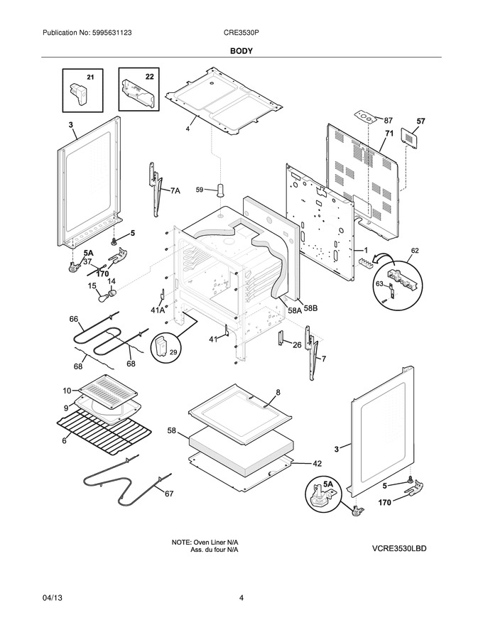 Diagram for CRE3530PWA