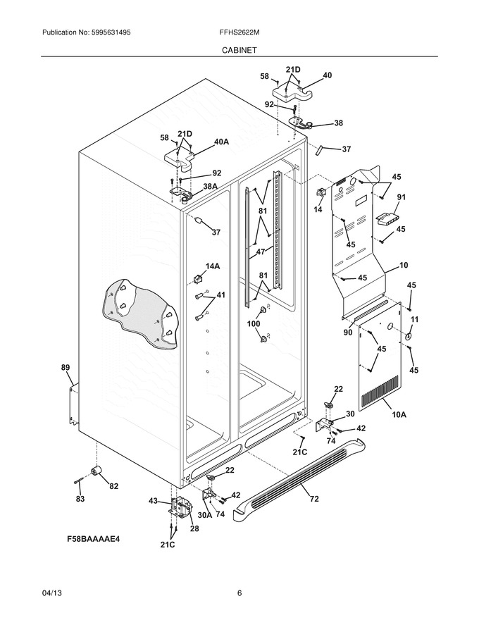 Diagram for FFHS2622MB8