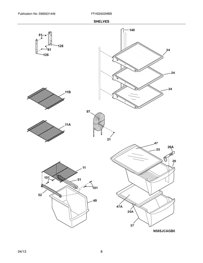 Diagram for FFHS2622MBB