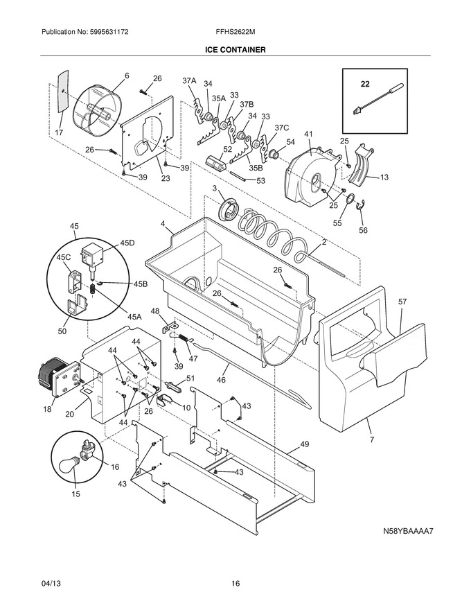 Diagram for FFHS2622MSA