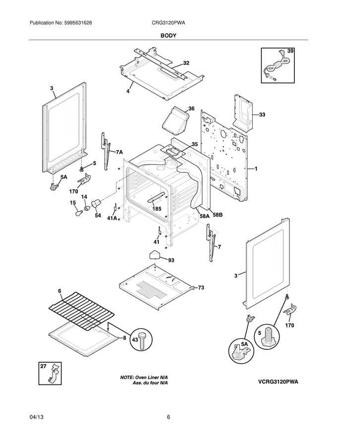 Diagram for CRG3120PWA