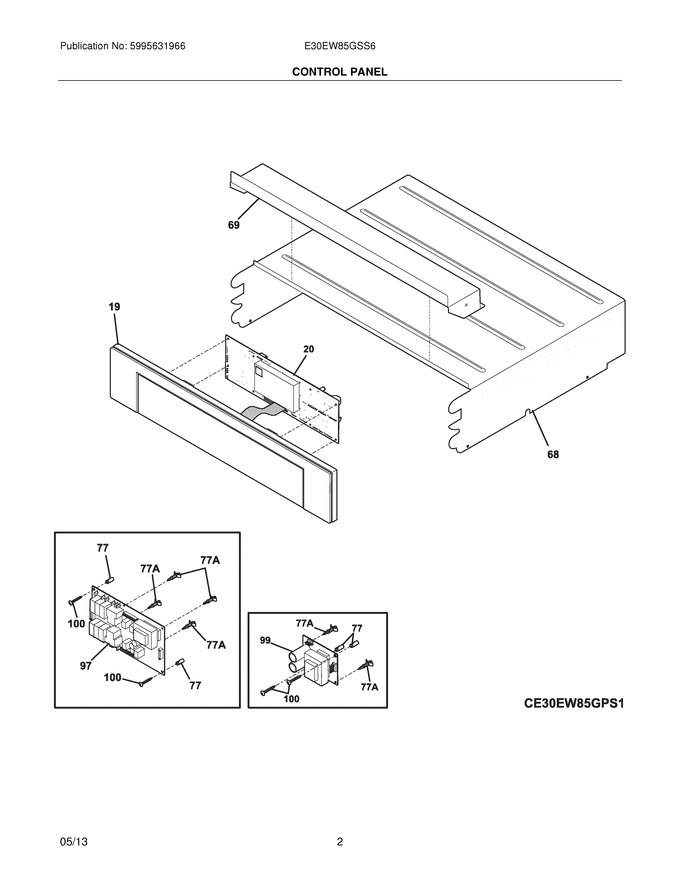 Diagram for E30EW85GSS6