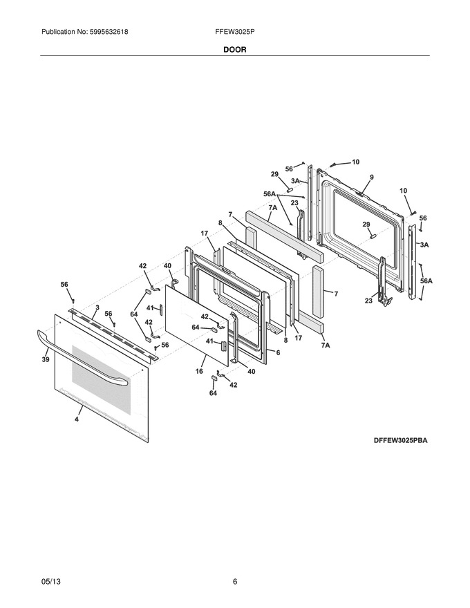 Diagram for FFEW3025PBA