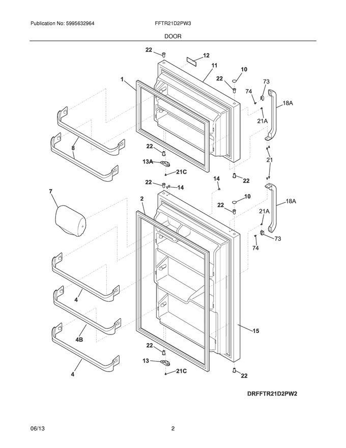 Diagram for FFTR21D2PW3