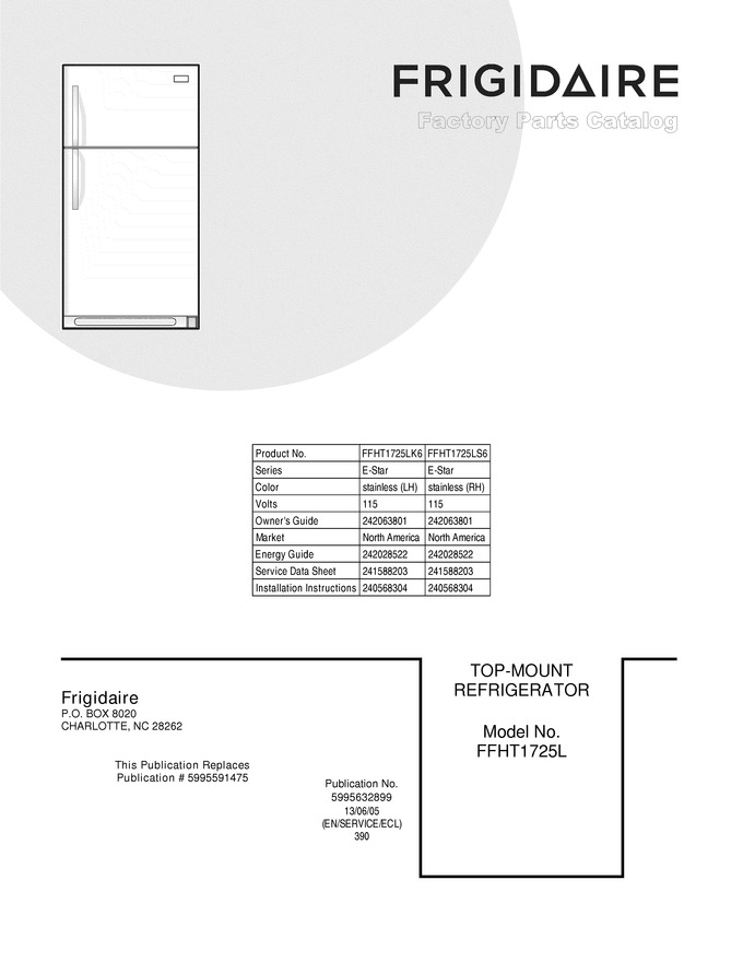 Diagram for FFHT1725LK6