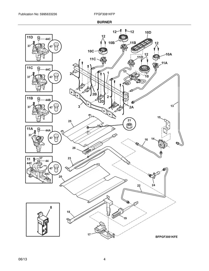 Diagram for FPGF3081KFP