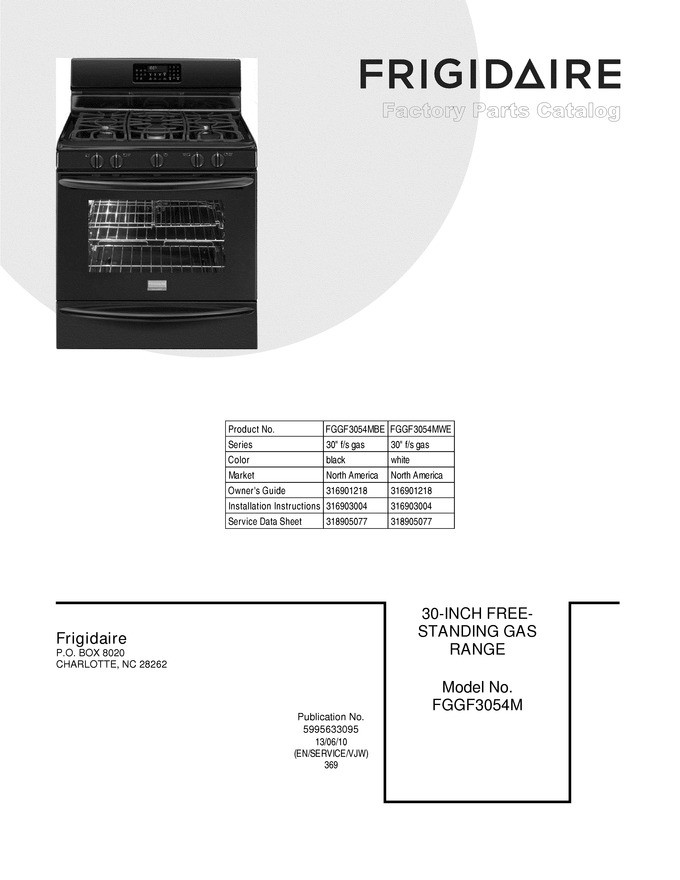 Diagram for FGGF3054MWE