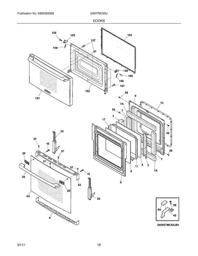 Diagram for EW27MC65JW1