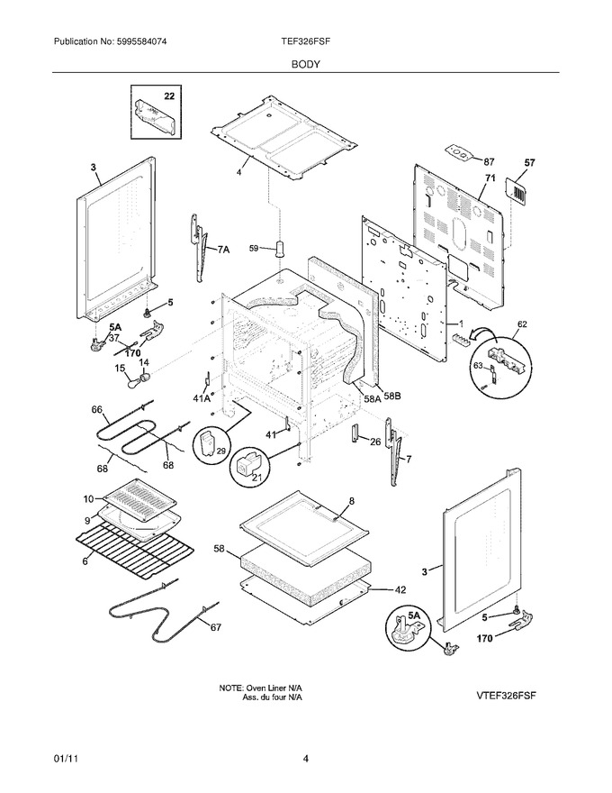 Diagram for TEF326FSF