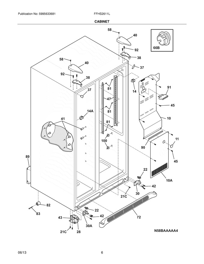 Diagram for FFHS2611LWA