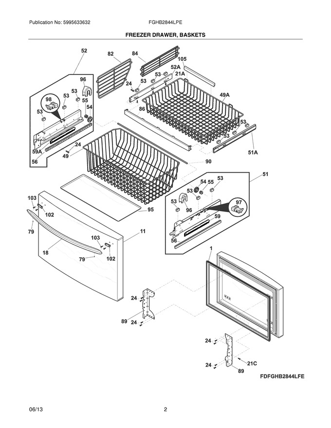 Diagram for FGHB2844LPE