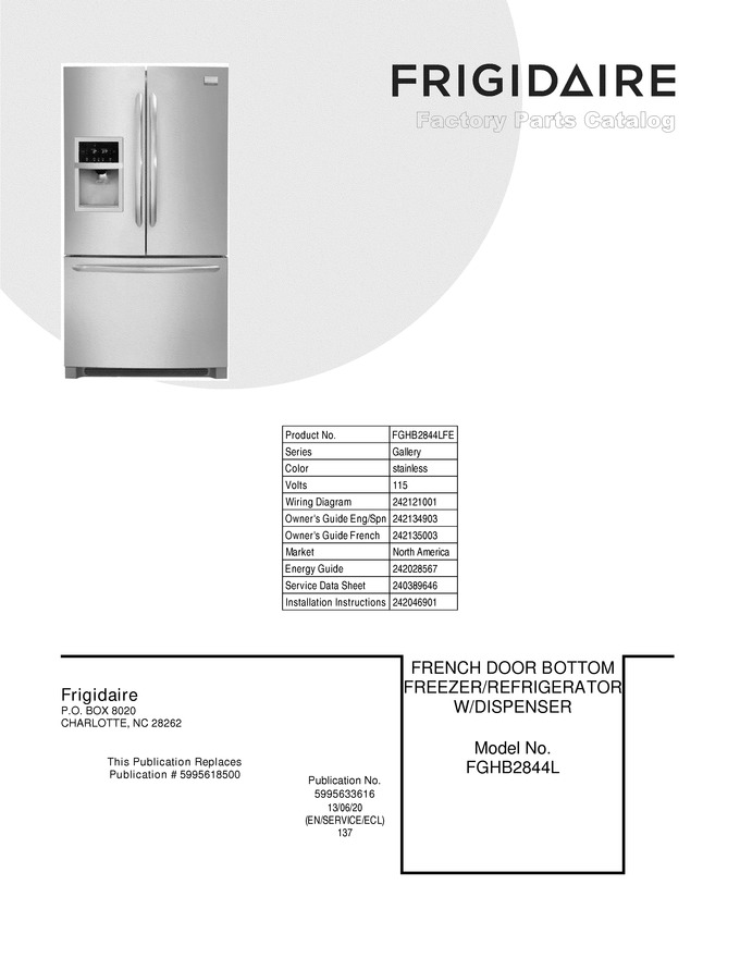 Diagram for FGHB2844LFE