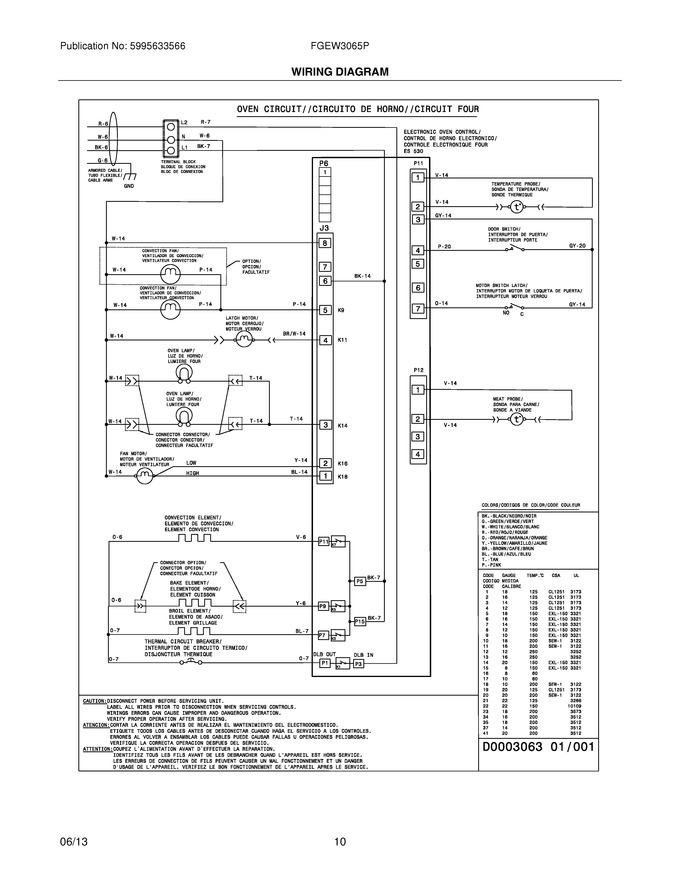 Diagram for FGEW3065PWA