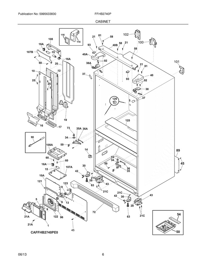 Diagram for FFHB2740PE2