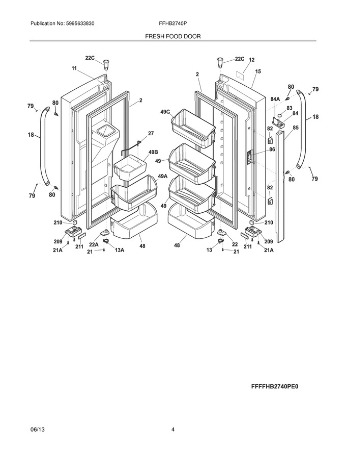 Diagram for FFHB2740PE2