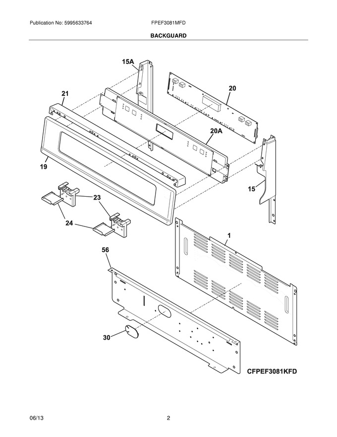 Diagram for FPEF3081MFD