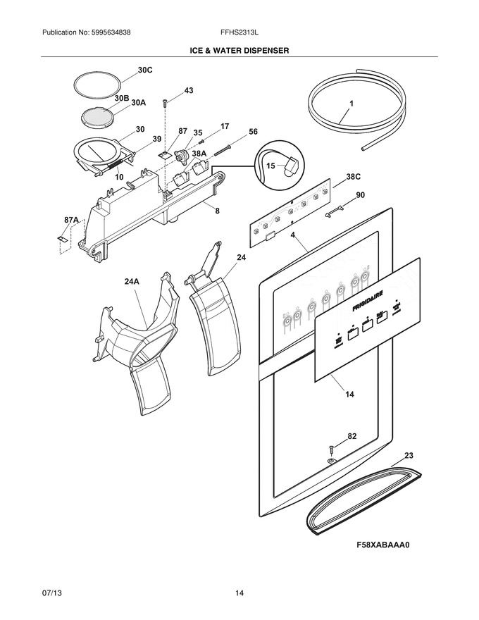 Diagram for FFHS2313LPC