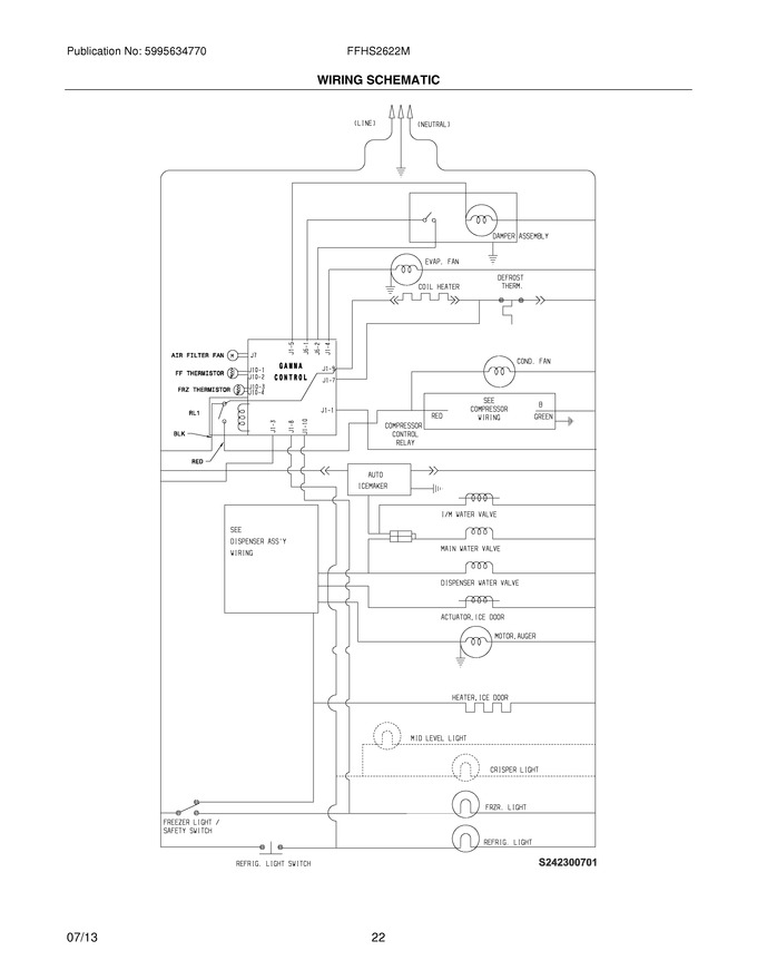 Diagram for FFHS2622MWD