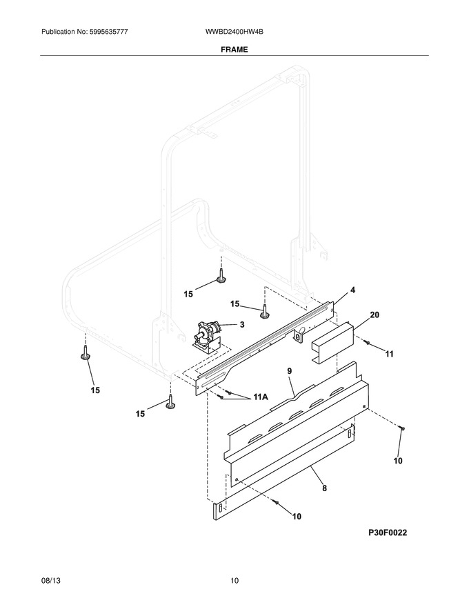 Diagram for WWBD2400HW4B