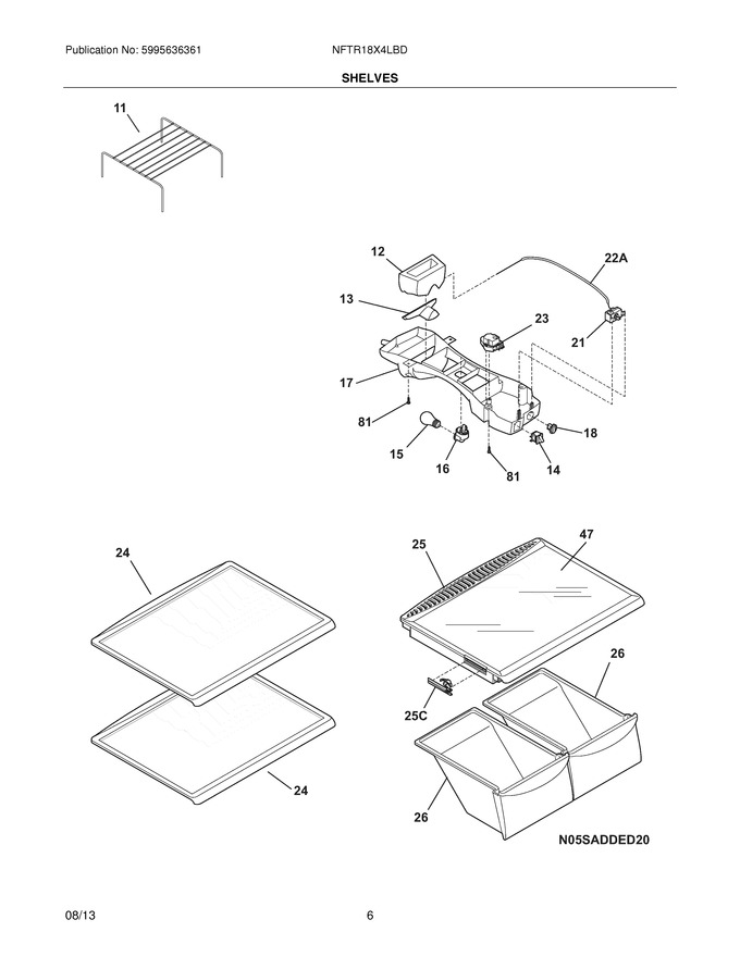 Diagram for NFTR18X4LBD