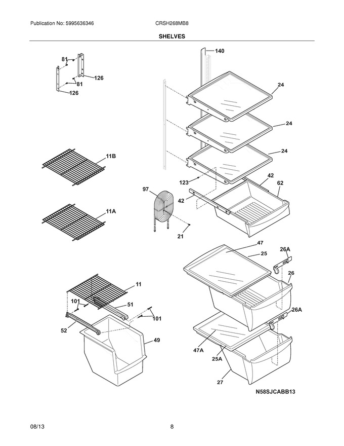 Diagram for CRSH268MB8