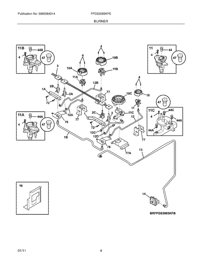 Diagram for FPDS3085KFE