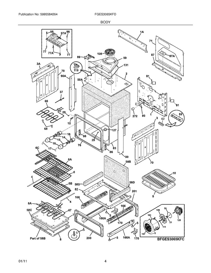 Diagram for FGES3065KFD