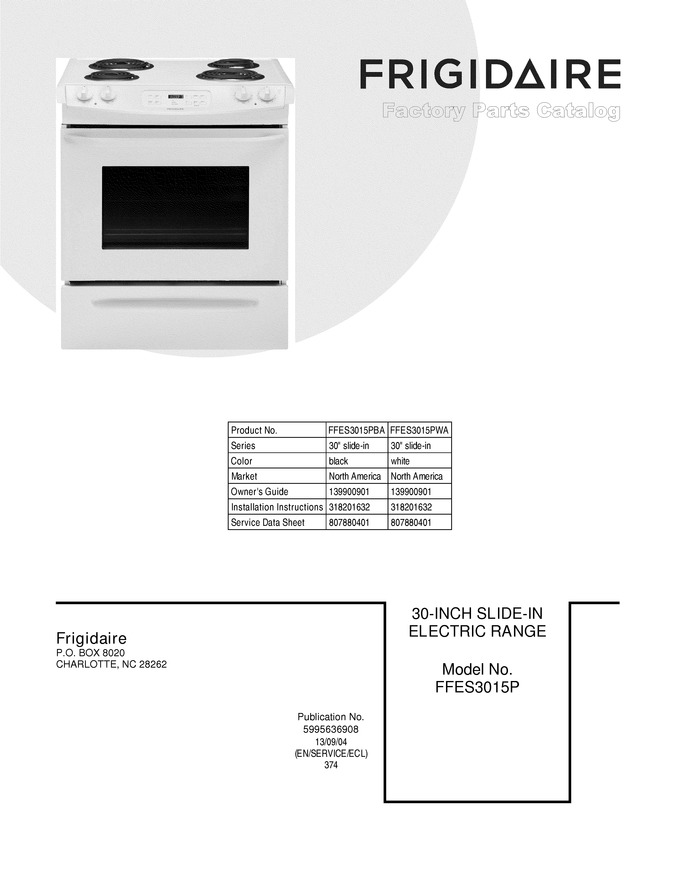 Diagram for FFES3015PBA