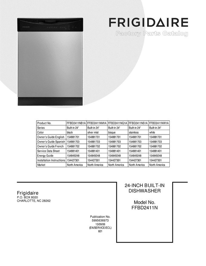 Diagram for FFBD2411NM1A