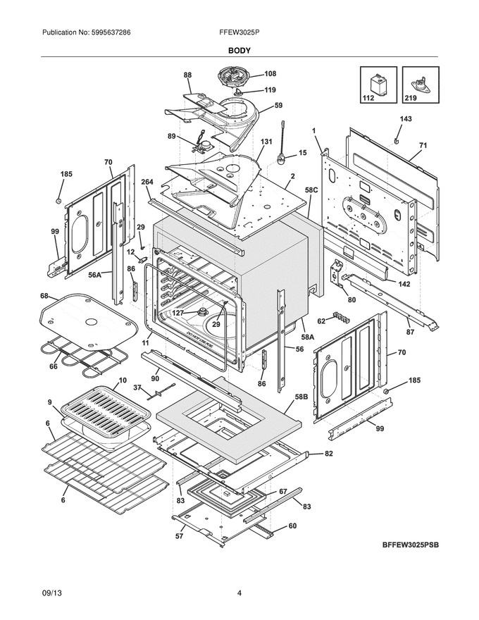 Diagram for FFEW3025PBB