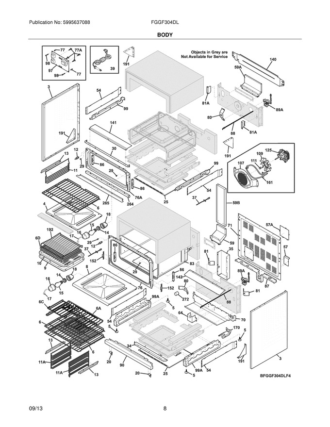 Diagram for FGGF304DLB4