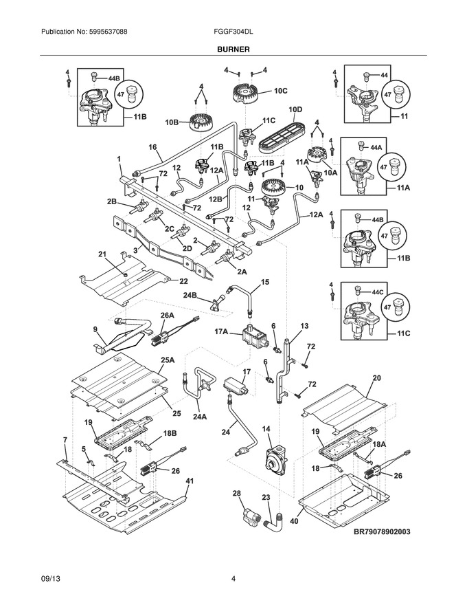 Diagram for FGGF304DLB4