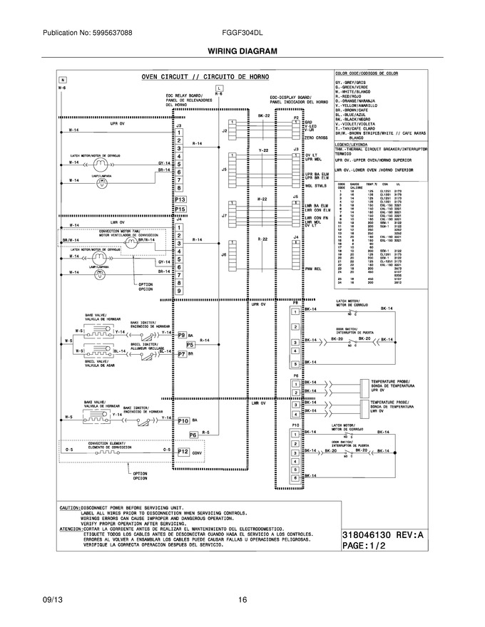 Diagram for FGGF304DLW4