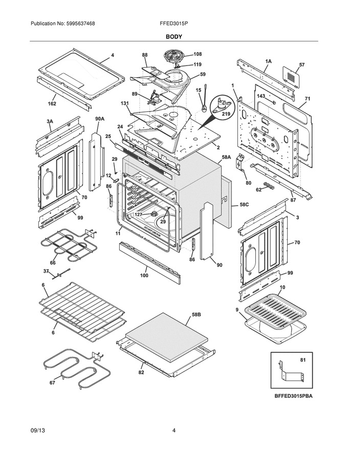 Diagram for FFED3015PWA