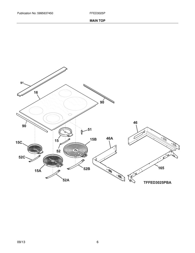 Diagram for FFED3025PWA