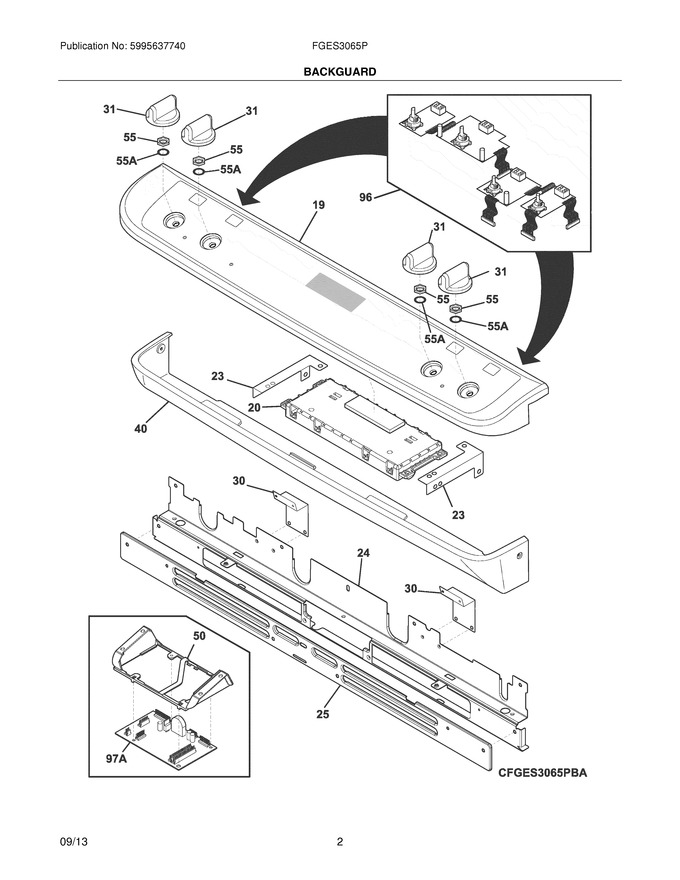 Diagram for FGES3065PWA