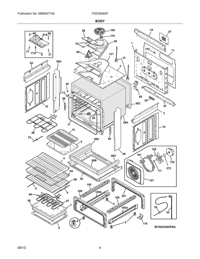 Diagram for FGES3065PWA